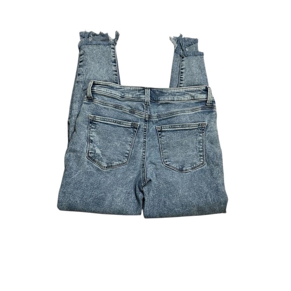 Maurice distress women’s jeans high rise size 6 - Picture 3 of 8